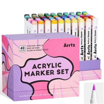 Akriliniai markeriai ARRTX, 60 spalvų, Anime Colors