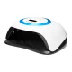 Glow V1 UV LED nagų lempa 168W, mėlyna