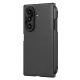 Nillkin Super Frosted Shield Fold dėklas telefonui Samsung Galaxy Z Fold 7 su vieta S Pen, juodas
