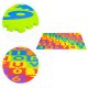 Ecotoys EVA Foam Puzzle Play Mat with Letters and Numbers 178x178 cm