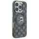 Karl Lagerfeld dėklas iPhone 16 Pro telefonui IML Monogram, juodas
