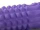 Rifliuotas masažinis volelis EVA, 32 cm, violetinis