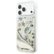 Karl Lagerfeld Liquid Glitter Beach & Sand dėklas iPhone 17 / 18 Pro Max, smėlio