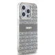 DKNY IML Mono & Stripe MagSafe dėklas, skirtas iPhone 15 Pro Max, juodas
