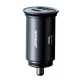 Joyroom JR-CCN04 mini automobilinis įkroviklis 60W USB-A USB-C - juodas