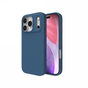 ZAGG Manhattan Snap MagSafe dėklas iPhone 17 Pro telefonui, mėlynas