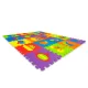 Ecotoys EVA Foam Educational Puzzle Play Mat, 20 pcs, 148x119 cm