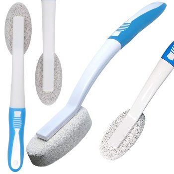 Pumice Stone Cleaning Brush for Bathroom and Toilet, 31 cm