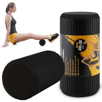 Masažinis volas Neo-Sport NS-963, 30x15 cm, juodas