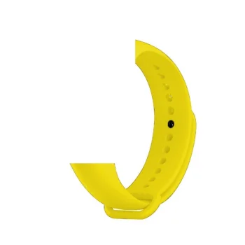 Devia Deluxe Sport dirželis Xiaomi Mi Band 3 / 4 Geltonas