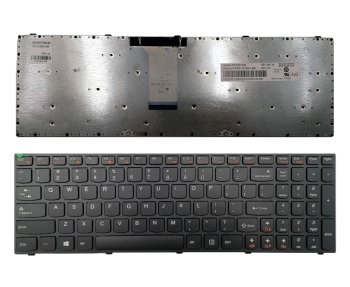 Extra Digital Lenovo FLEX 4 / 4-15 / 4-1570 klaviatūra, UK išdėstymas, juoda