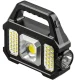 Solar Rechargeable Flashlight, 6000K