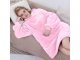 Oversized Warm Hoodie Sweatshirt Blanket with Pocket, Pink