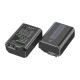 NEEWER NP-FW50 rinkinys: 2 akumuliatoriai 1100 mAh ir dvigubas įkroviklis