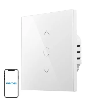 Smart WiFi Roller Shutter Timer Meross MRS100HK(EU) (HomeKit), White
