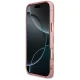 Guess IML Peony Dot MagSafe dėklas iPhone 17 Pro Max telefonui, rožinis