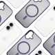3Mk Protection Frosty MagCase dėklas iPhone 17, violetinis