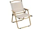 Folding Camping Chair for Patio and Balcony Sturdy, Beige