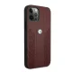 BMW iPhone 12 Pro Max Case Curve Perforate, Red