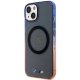 BMW dėklas iPhone 14 telefonui Gradient Bumper MagSafe, pilkas