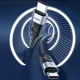 Orico CC240 USB-C į USB-C laidas 240W 480Mbps 1.5m, juodas