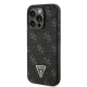 Guess New 4G Triangle dėklas, skirtas iPhone 16 Pro Max, juodas
