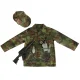 Kids Soldier Costume for Boys with Army Accessories, Role Play Dress Up Set Ages 3-8