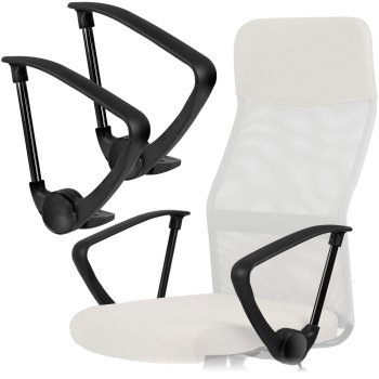 Sofotel Sydney II Chair Armrests, Black, 2 Pcs