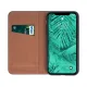 Apple iPhone 17 Pro 6.3\'\' Genuine Leather Wallet Phone Cover, Black