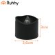 Ruhhy 00026128 LED Candles 12 pcs 3.6cm Black