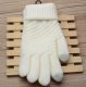 Warm Winter Gloves, Knit Touchscreen Texting Gloves, Beige