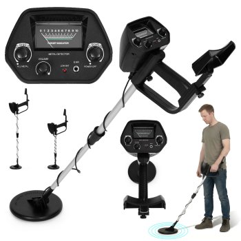 Metalo detektorius GC-1016A su vandeniui atsparia rite ir 2 režimais