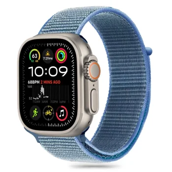 TECH-PROTECT NYLON APPLE WATCH 6 / 7 8 9 10 SE (40 41 42 MM) BABY BLUE