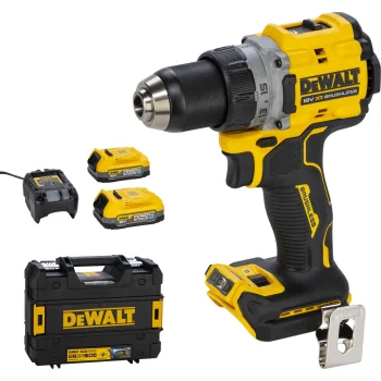 DeWalt DCD800E2T-QW akumuliatorinis gręžtuvas-suktuvas, 18V, 2x 1.7Ah