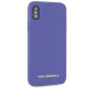 Karl Lagerfeld silikoninis dėklas iPhone X / Xs, purpurinis