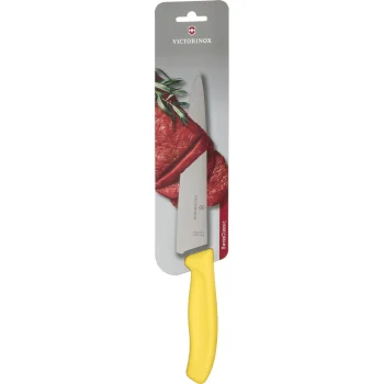 Pjaustymo peilis Victorinox Swiss Classic 19 cm, geltonas