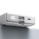Powerbank Joyroom JR-PBM01 magnetic 10000mAh 20W with stand + Lightning cable - USB-C - white
