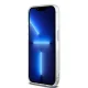 DKNY dėklas iPhone 14 Pro Max telefonui IML Mono & Stripe MagSafe, juodas