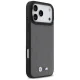 BMW dėklas iPhone 17 Pro Max telefonui M Quilted Logo MagSafe, grafito spalvos