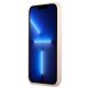 Guess Silicone Triangle dėklas iPhone 13 mini, rožinis