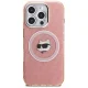 Karl Lagerfeld IML Choupette Head Logo MagSafe dėklas iPhone 16 Pro Max, rožinis