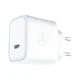 3mk Rayo 20W USB-C PD3.0 tinklo įkroviklis su 60W laidu - Baltas