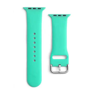 Silikoninis dirželis APS skirtas Apple Watch 42/44/45mm - Mėtinė