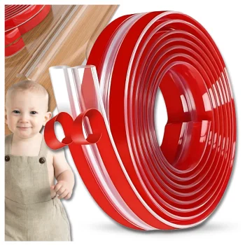 Skaidri baldų briaunų apsauginė juosta Bakalu Nicekids, 3 m