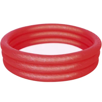 Pripučiamas vaikiškas baseinas Bestway Splash N Smile 122 x 25 cm, raudonas