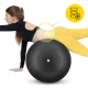 4FIZJO Peanut Air Ball Gymnastic Ball 45 x 90 cm, Black