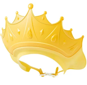 Baby Bath Visor Crown, Yellow