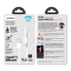 Joyroom USB-A į Lightning silikoninis laidas 2.4A 1.2m, baltas