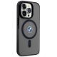 BMW Signature MagSafe dėklas iPhone 14 Pro Max telefonui, juodas