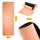 4Fizjo Suede Yoga Mat 1.5 mm, Orange